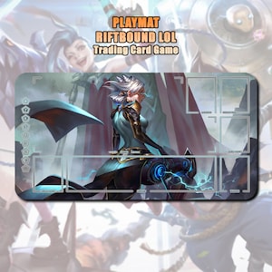 Camille - Riftbound LOL TCG Playmat / 24"x14" inches (600x350x2mm)