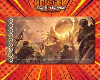 アーリ - リフトバウンド LOL TCG プレイマット / 24インチ x 14インチ