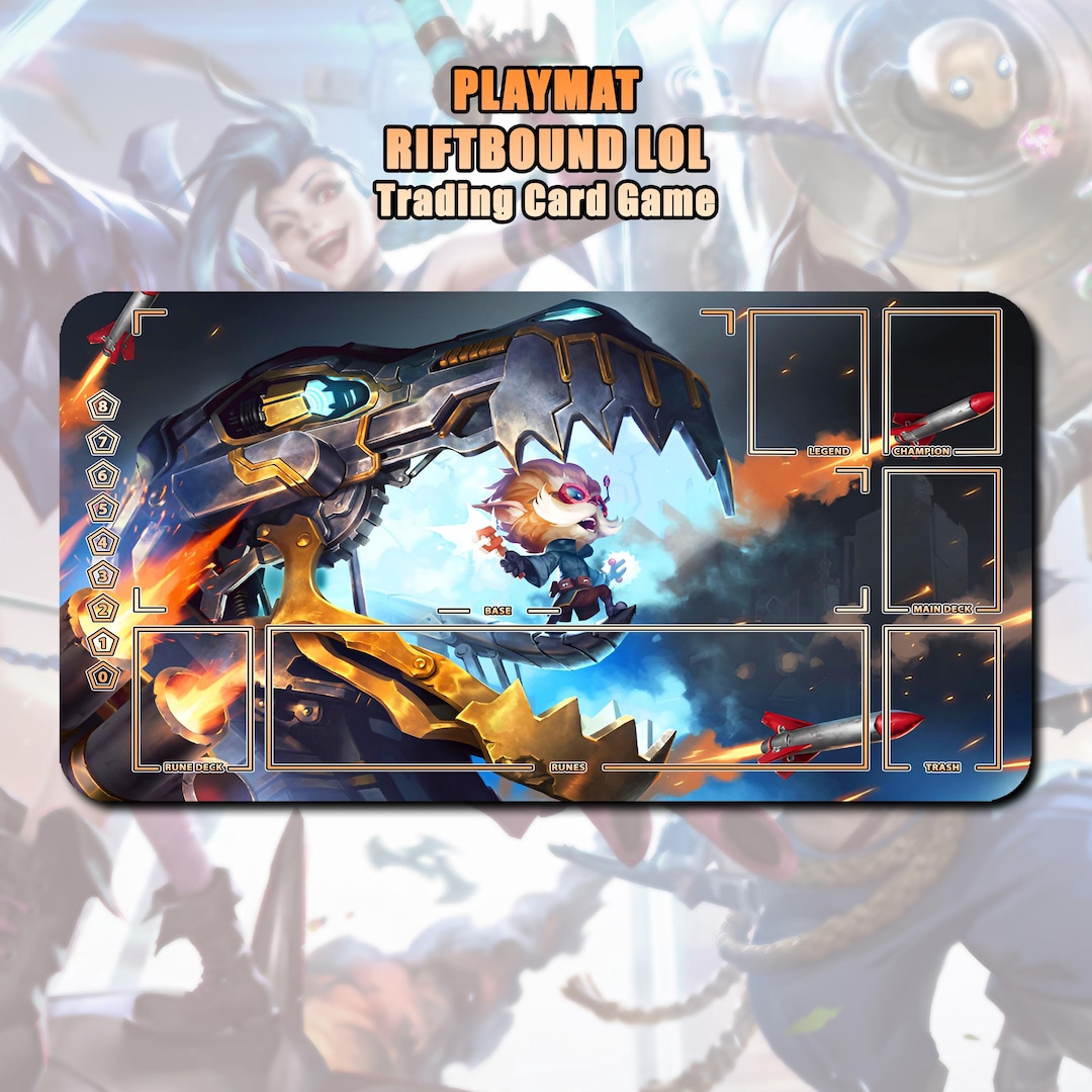 Heimerdinger - Riftbound LOL TCG Playmat / 24