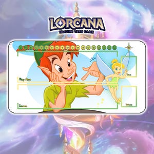 Playmat Peter Pan - TCG Lorcana / 24&quot;x14&quot; inches (600x350x2mm)