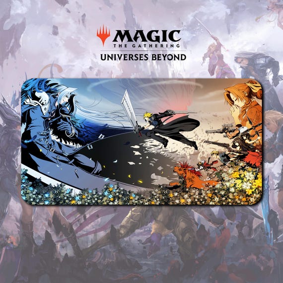 ランキングや新製品 FF7 プレイマット バトル 14インチ x 24インチ / TCG FF x MTG - マジック：ザ・ギャザリング