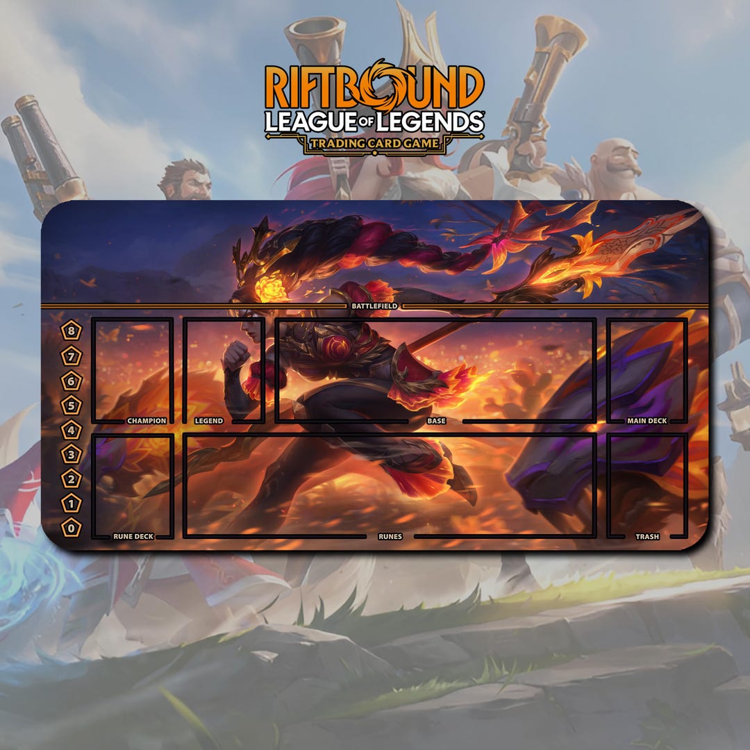 Nidalee - Riftbound LOL TCG Playmat V3 / 24