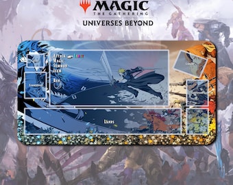 MAGIC: THE GATHERING プレイマット　ティナ　FF7 Playmat Tifa TCG MTG X FF / 24