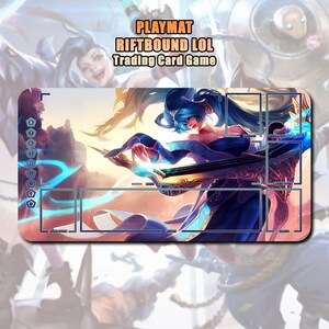 Sona - Riftbound LOL TCG Playmat / 24"x14" inches (600x350x2mm)