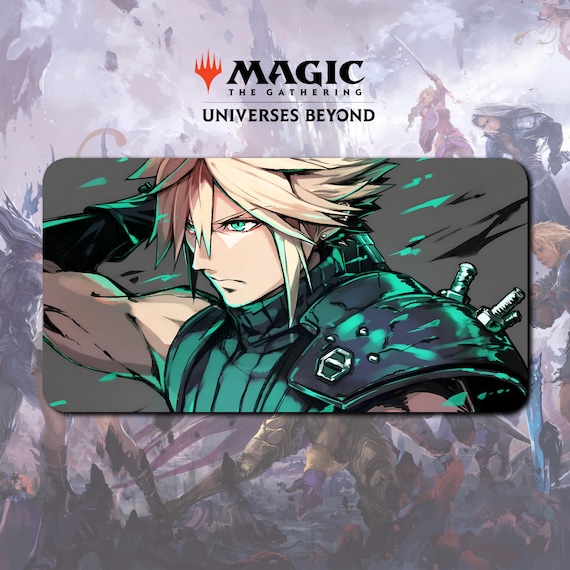 MTG FF クラウド　プレイマット 未使用】 クラウド プレイマット FF MTG