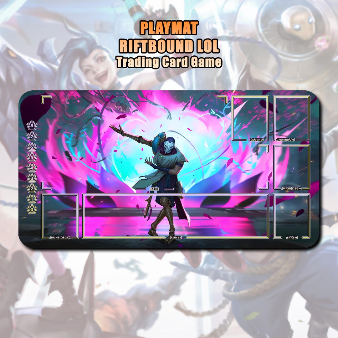 Jhin - Riftbound LOL TCG Playmat / 24