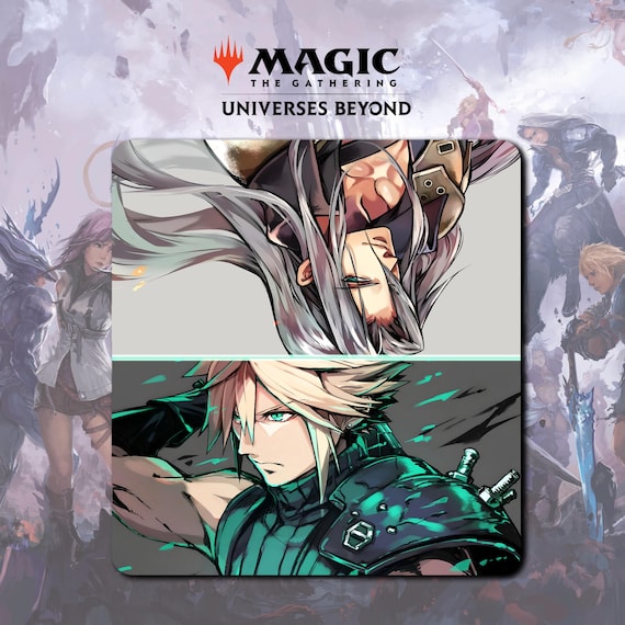 Playmat Cloud Vs Sephiroth 2 Players - MTG X FF TCG / 27.5