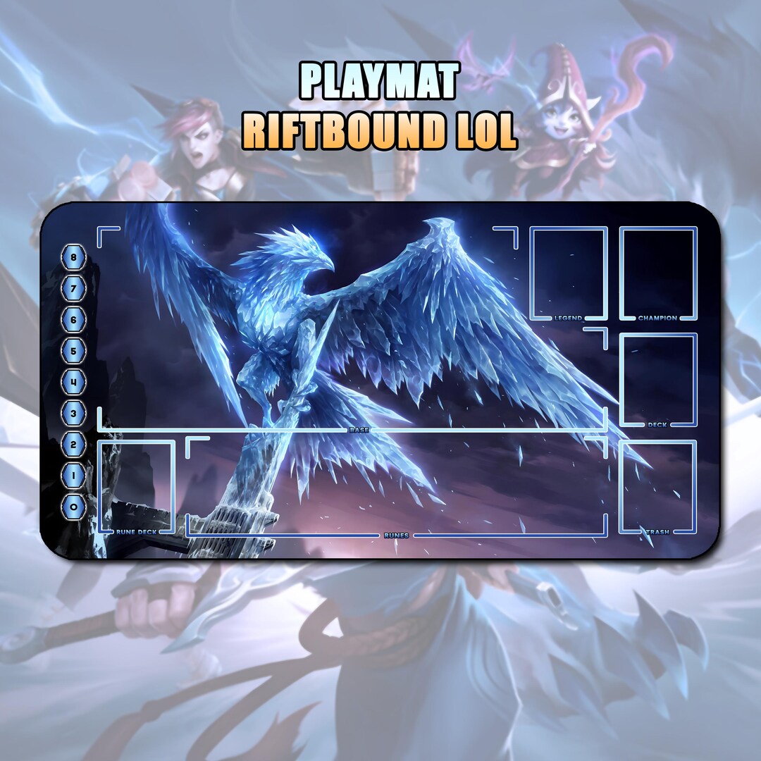 Anivia V2 - Riftbound LOL TCG Playmat / 24