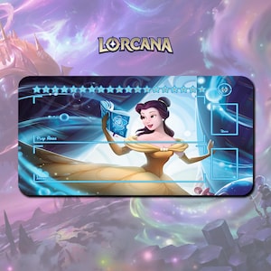 Playmat Belle TCG Lorcana v2 / 24"x14" inches (600x350x2mm)