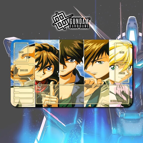Gチーム ガンダムウィング カードゲーム / プレイマット 24インチ×14