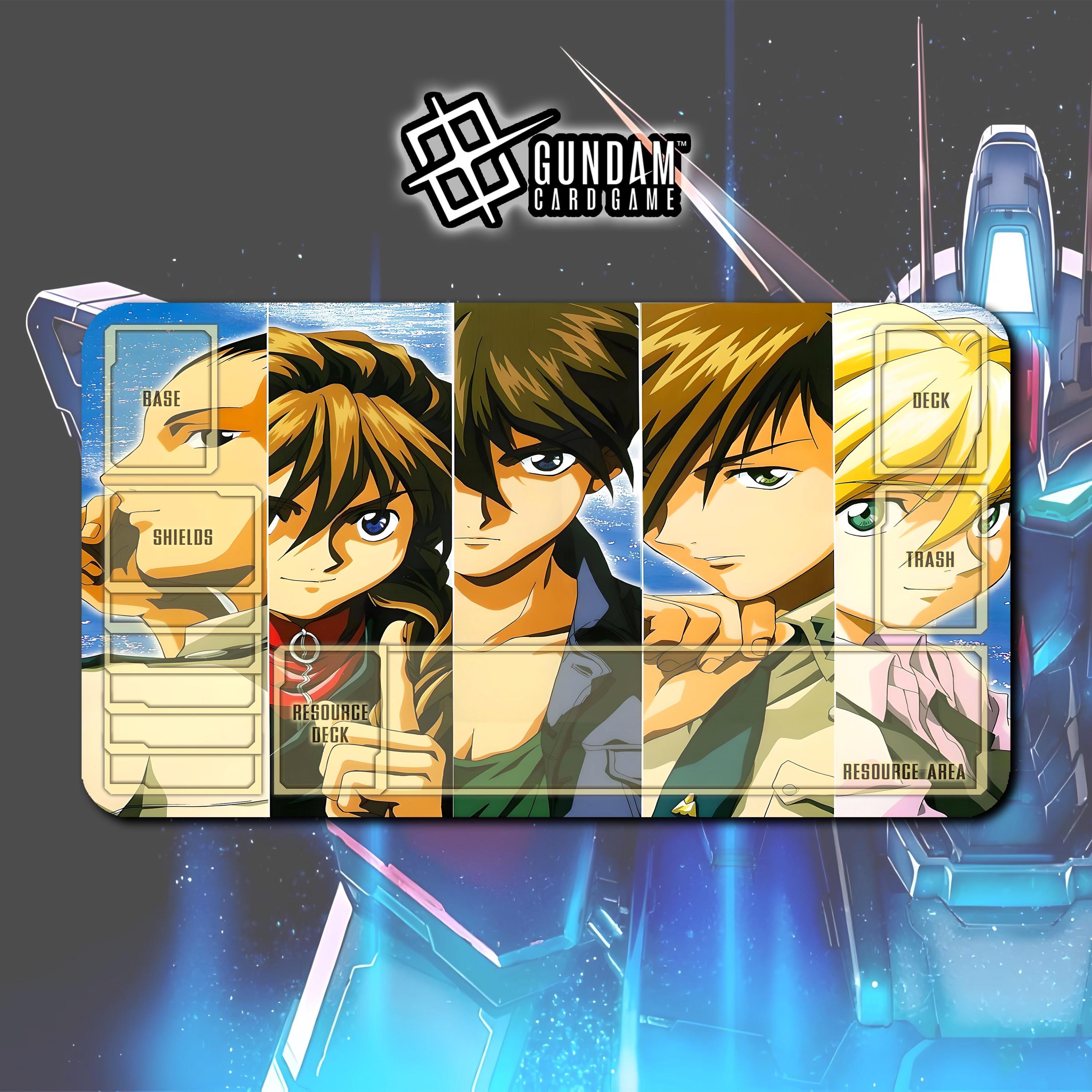 Gチーム ガンダムウィング カードゲーム / プレイマット 24インチ×14