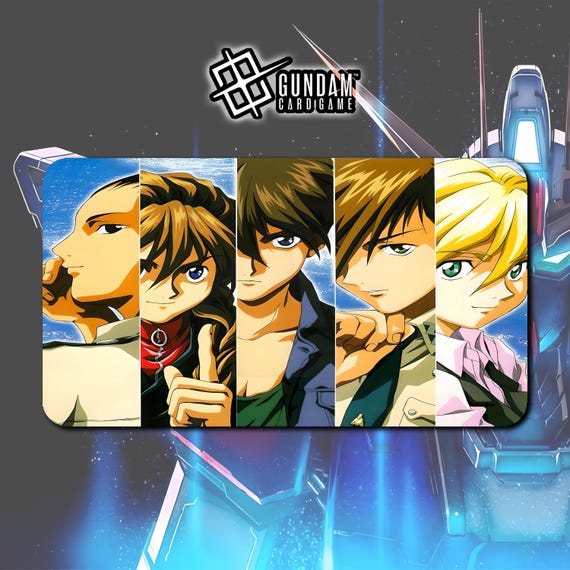 GチームガンダムWカードゲーム／プレイマット 24インチ×14インチ（600