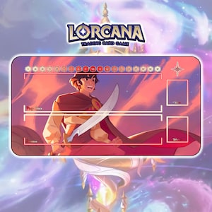 Lorcana playmat aladdin - Etsy 日本
