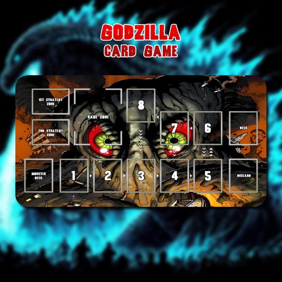 プレイマット ヘドラ - ゴジラ カードゲーム / プレイマット 24インチ