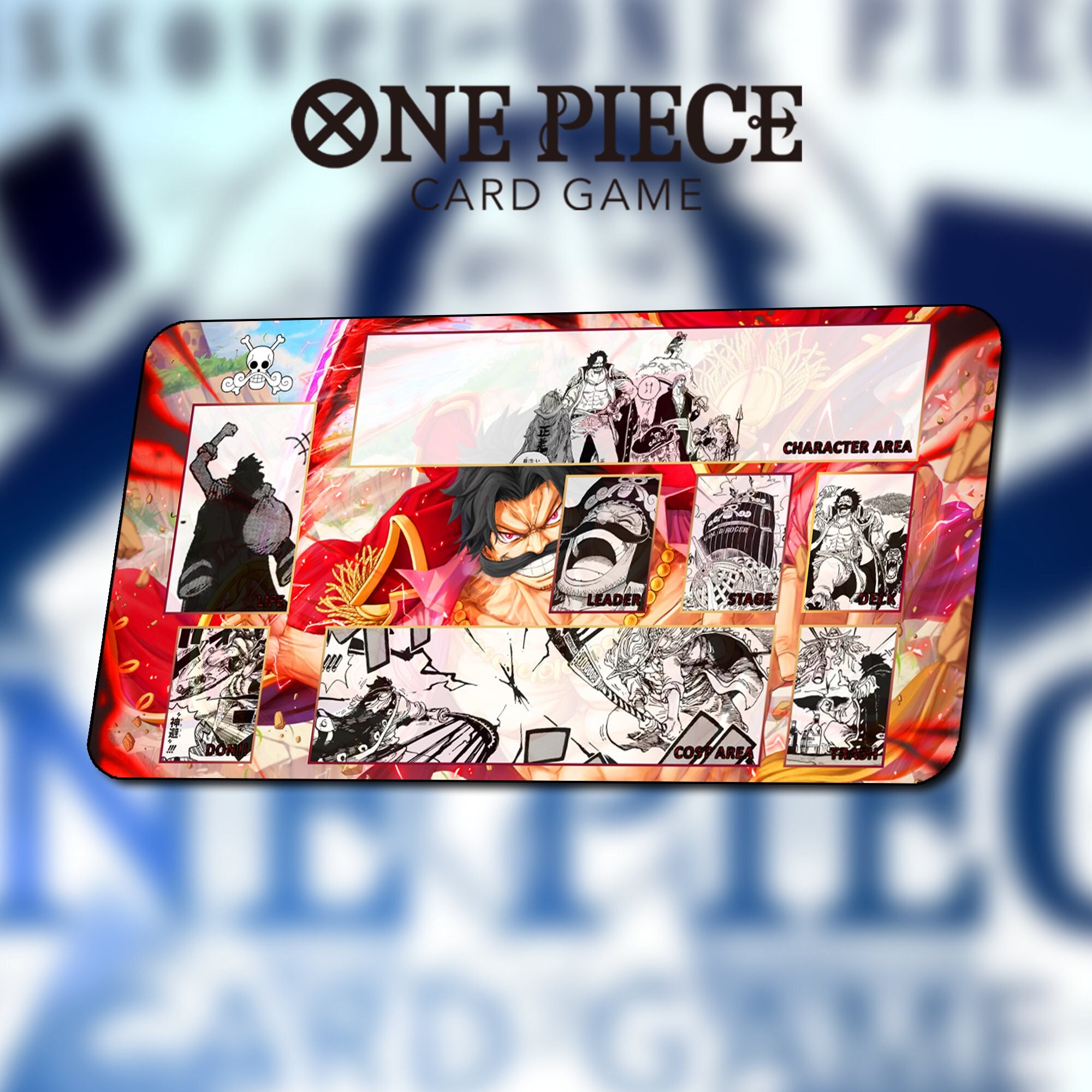 Gol D Roger One Piece TCG Playmat – ReillyTCG