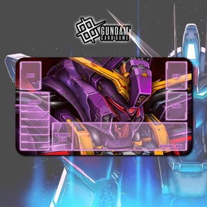 Psycho Gundam Card Game / Playmat 24"x14" inches (600x350x2mm)