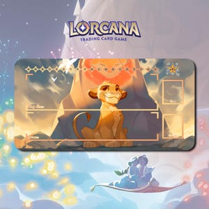 Lorcana Playmat Simba - Etsy
