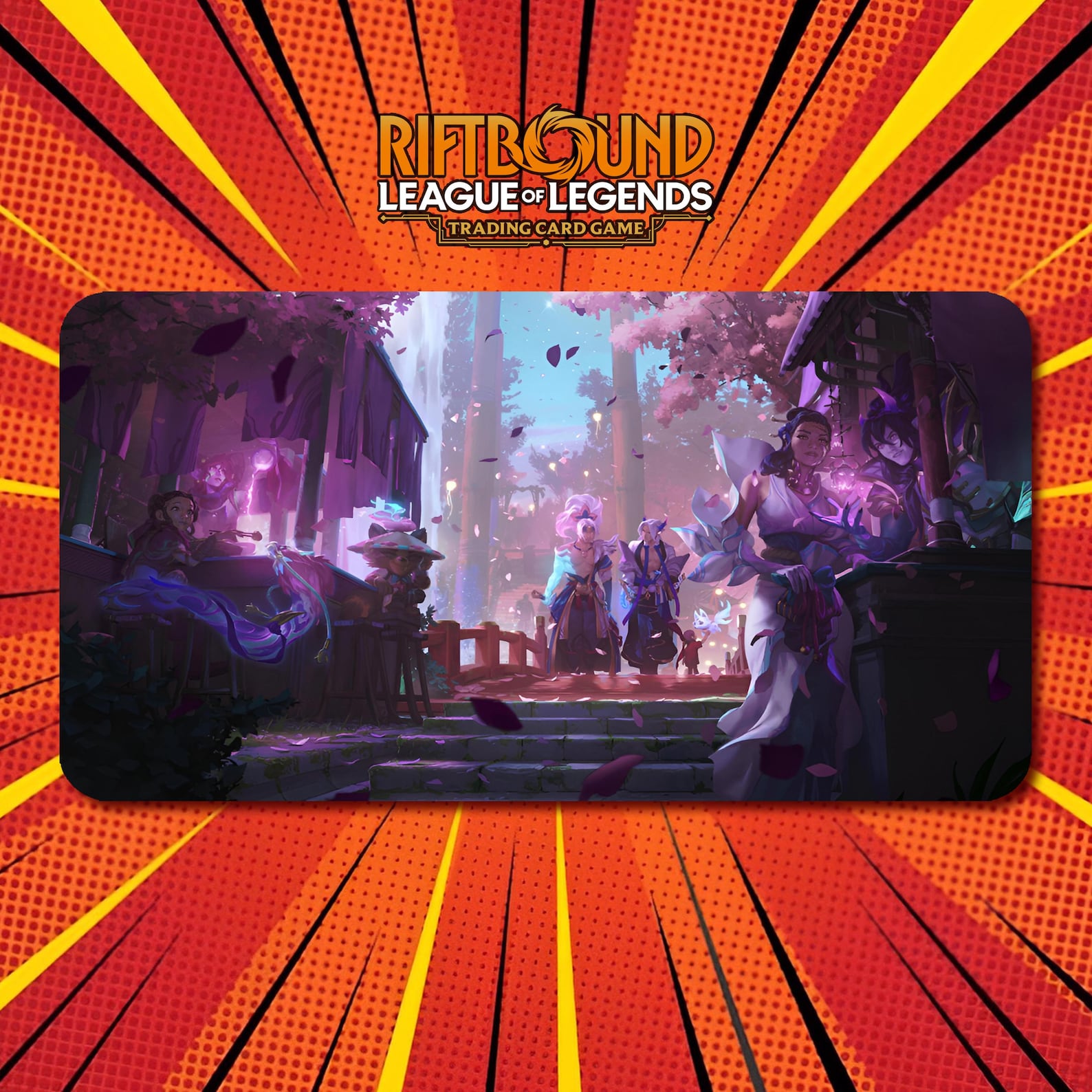 Ionia Clan / Yone, Yasuo - Riftbound LOL TCG Playmat / 24