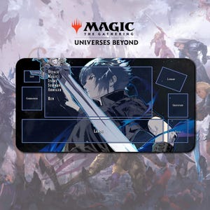 プレイマット ノクティス - MTG x FF TCG / 24インチ x 14インチ (600x350x2mm)