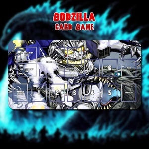 プレイマット キングギドラ ミームバージョン - ゴジラ カードゲーム