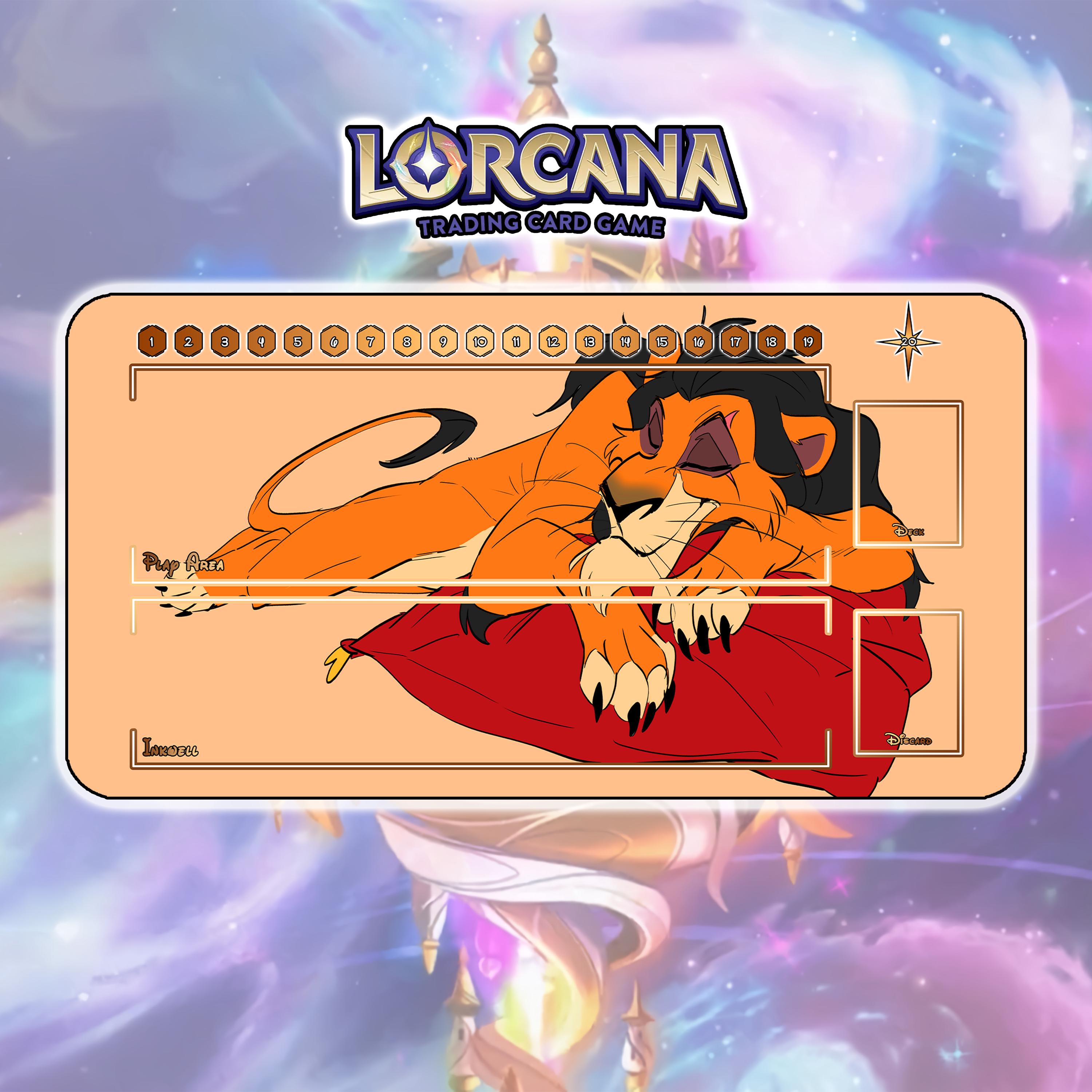 Lorcana playmat lion king - Etsy 日本