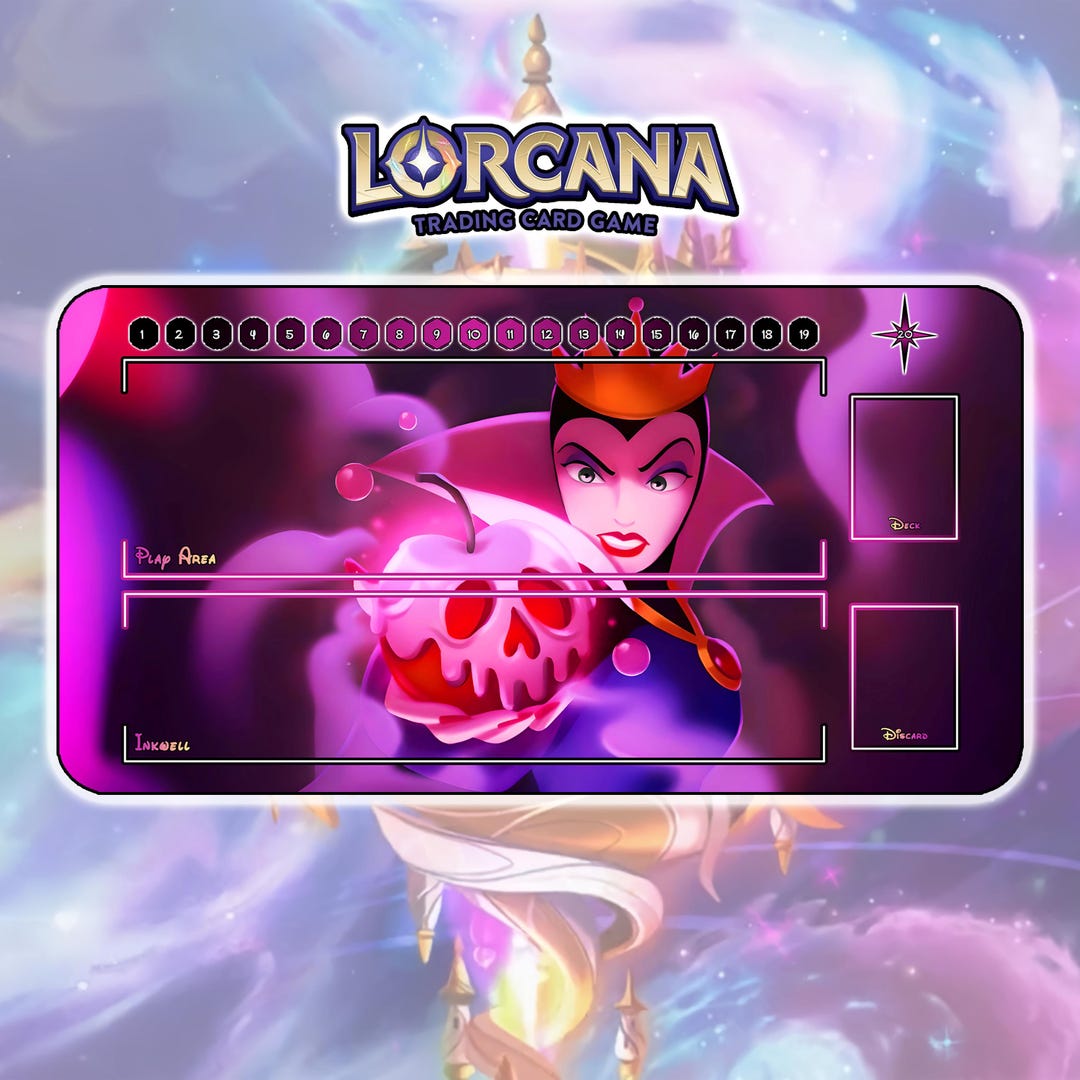 Playmat Evil Queen - TCG Lorcana / 24