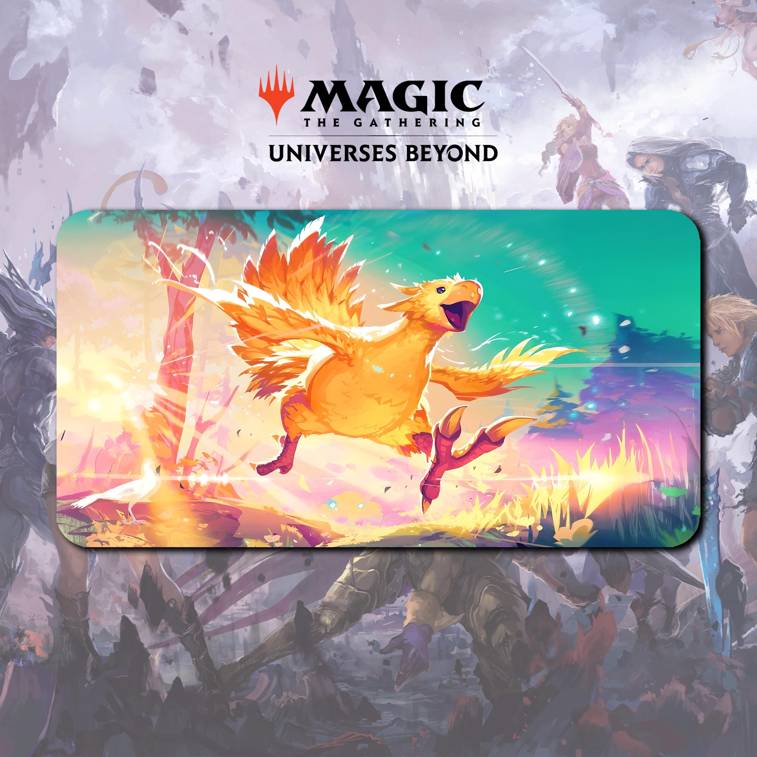 FF プレイマット　チョコボ　モーグリ　MTG FFTCG MTG FF マジック大戦祭 プレイマット2枚セット チョコボ