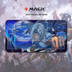 Playmat Cecil - MTG x FF TCG / 24"x14" inches (600x350x2mm)