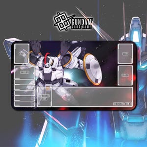Tallgeese Gundam Card Game / Playmat 24"x14" inches (600x350x2mm)