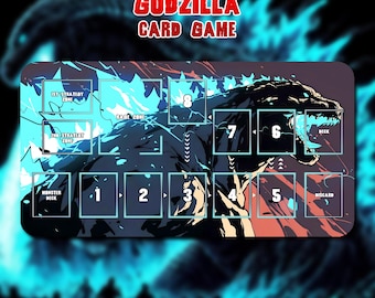 M*I様 ゴジラカードゲーム お店でゴジカップ プレイマット シン・ゴジラ 公式】ゴジラ カードゲーム 対戦動画 フェス・ゴジラのカードがシン