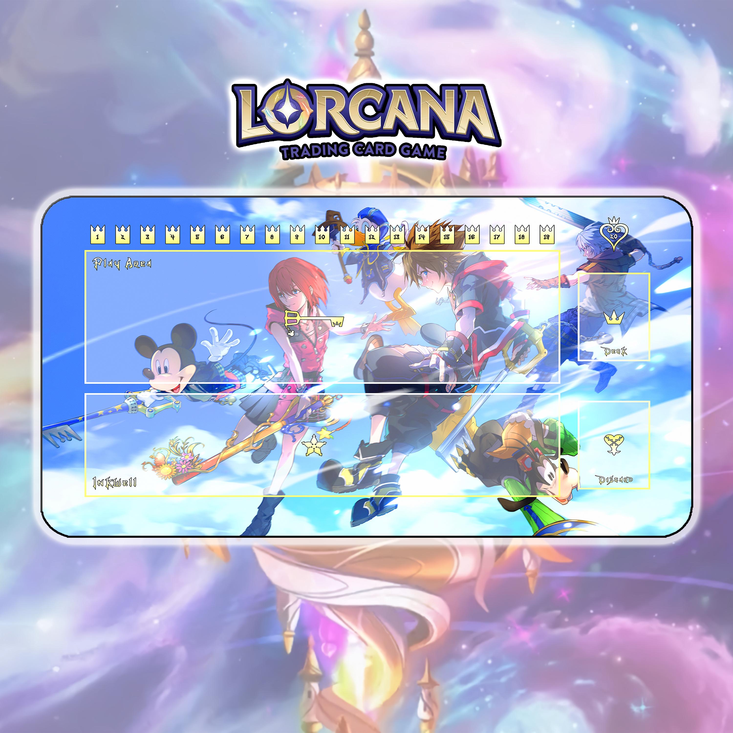 新品 ロルカナ ラバー プレイマット 超希少 ロルカナ アースラ チャンピオン プレイマット