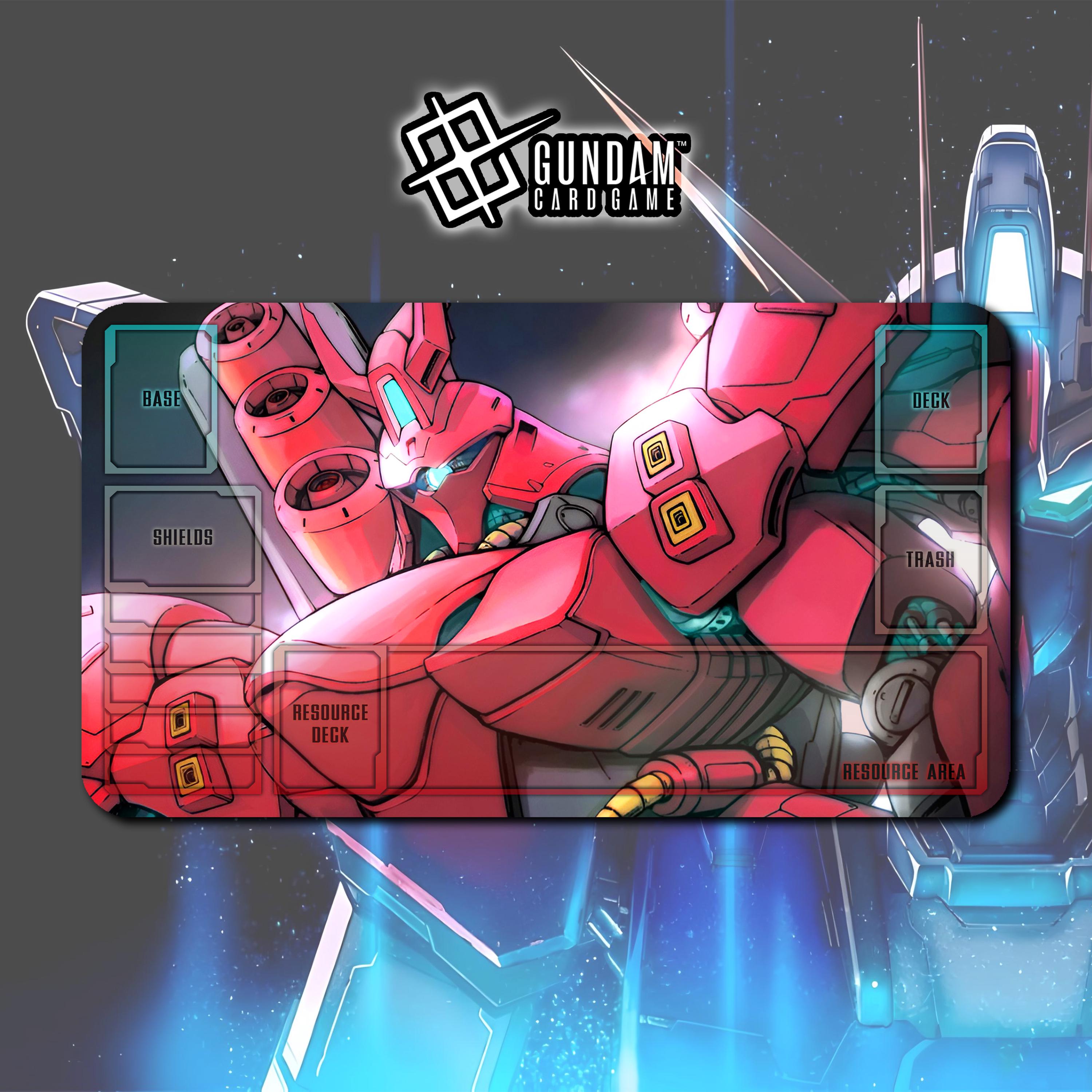 MSN-04 Sazabi Gundam Card Game / Playmat 24