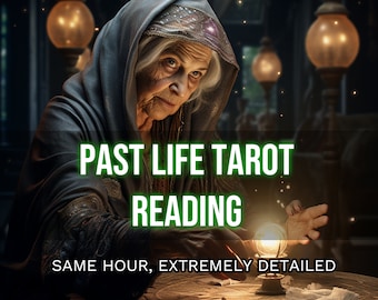 Past Life Reading, Same Hour Tarot Card Reading, Psychic Reading, Spirit Reading, Past Life Natal Chart Reading, Karma Medium Reading