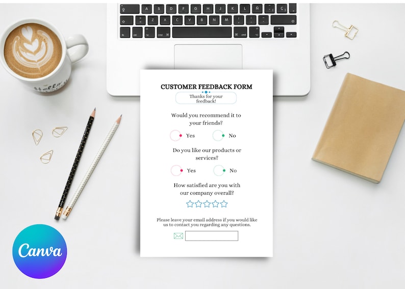 CUSTOMER FEEDBACK FORM, Client Review Template, Client Feedback Sheet ...