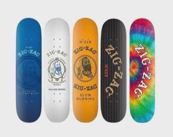 SKRBL Custom Nightmare Before Christmas Skateboard Deck. - Etsy