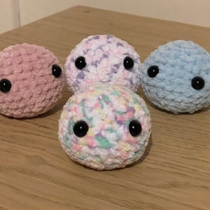 Scented Worry Buddy // Cute // Squishy // Anti-Anxiety Pet // Soft // Amigurumi // Crochet // Pocket Pet