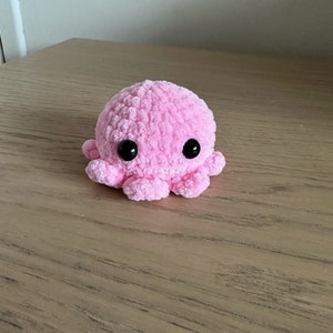 Scented Worry Octopus // Cute // Squishy // Anti-Anxiety Pet // Soft // Amigurumi Pet // Buddy image 2