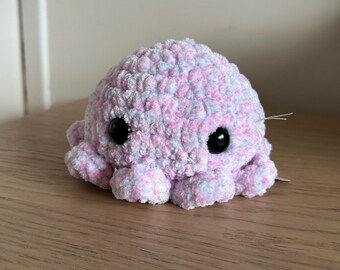 Large Super-Soft Amigurumi/Crochet Octopus // Sensory Pet // Squishy // Cuddly // Super Soft