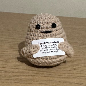 Handmade Crochet Positive Poo, Gift Boxed, Funny Silly Gift Humour