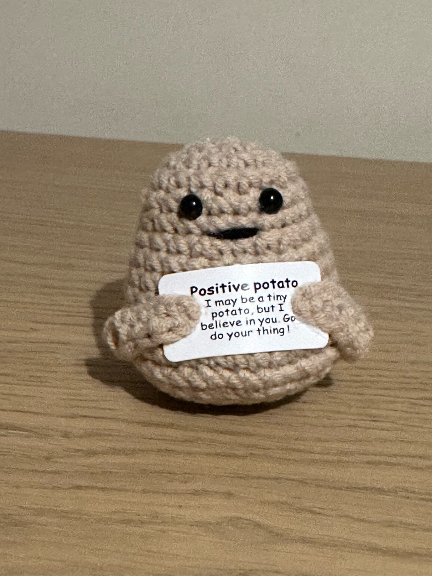 Positive Potato Hats Only Tiny Crochet Top Hat, Positive Potato Doll/figure  Accessories, Affirmation Cute Gifts 