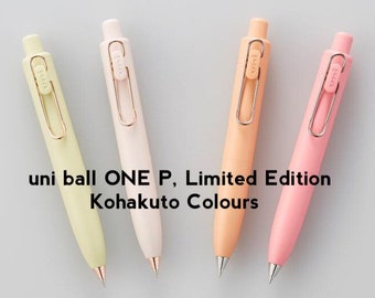 Limited Edition!! Uni-Ball One P gelpen, Kohakuto-kleur, 0,5 mm, 0,38 mm