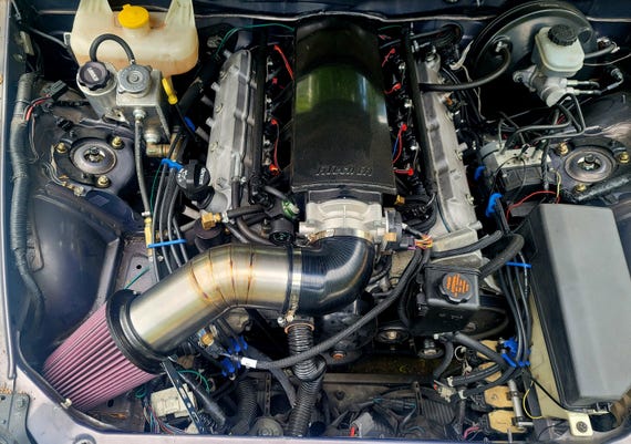 LS Swap Cold Air Intake Kit - 4" Aluminum Intake For LS1 LS2 LS3 Engines In Restomod Cars Ls Cold Air Intake - Foto 14