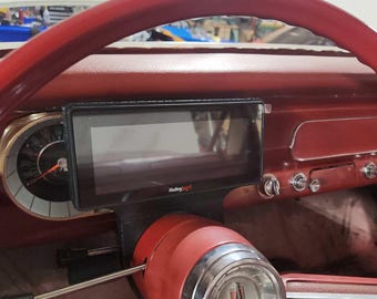 Column mount for Holley Sniper, Dominator and Terminator X 6.86 inch screen.