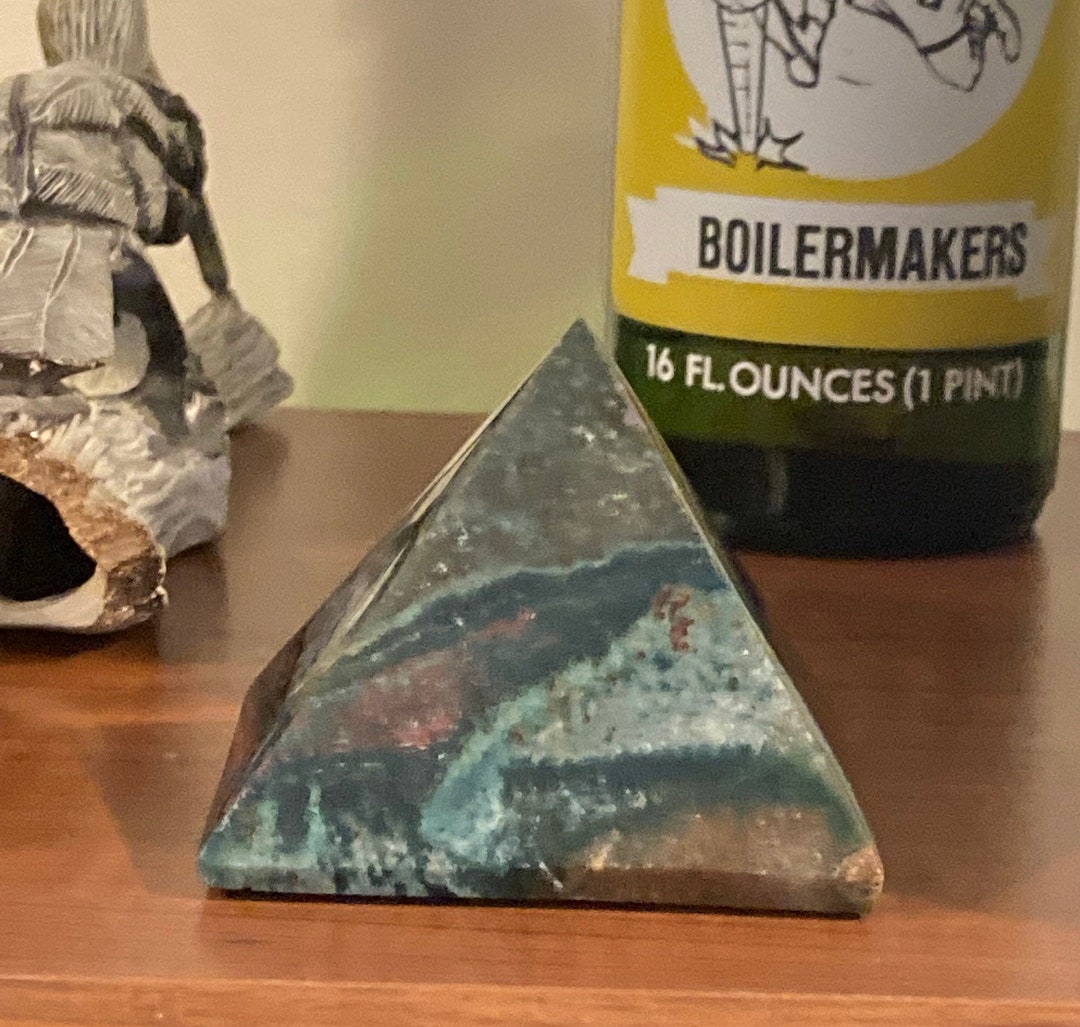 Ocean Jasper Pyramid - Etsy