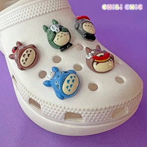 王一博 肖戦 博君一肖 絵師:丸子 色窓レジン　ジビッツ チャーム セット❣️ Studio ghibli croc charms - Etsy 日本