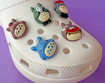 Shoe Charms Set | Forest Spirit | Kawaii Anime Toto Character Japan | Cute Stocking Stuffers Gift