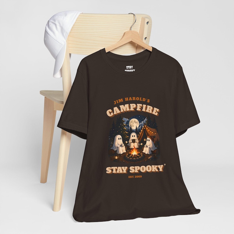 Ghost Campfire Shirt, Jim Harold's Campfire Shirt, Stay Spooky Shirt, Ghost Shirt, Campfire Shirt, Spooky T-Shirt imagen 11