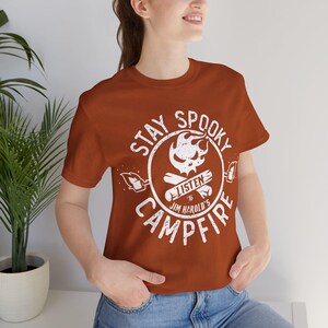 Jim Harold's Campfire Shirt, Stay Spooky® Shirt, Paranormal Shirt, Campfire Shirt, Spooky T-Shirt, Spooky Vibe Shirt, Podcast Tee immagine 12