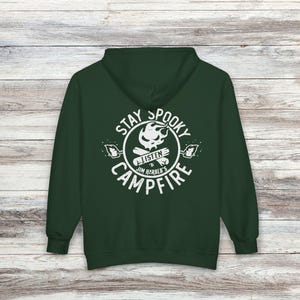 Stay Spooky® Full Zip Hoodie, Campfire Zip Hoodie, Spooky Hoodie, Stay Spooky®, Jim Harold's Campfire image 14