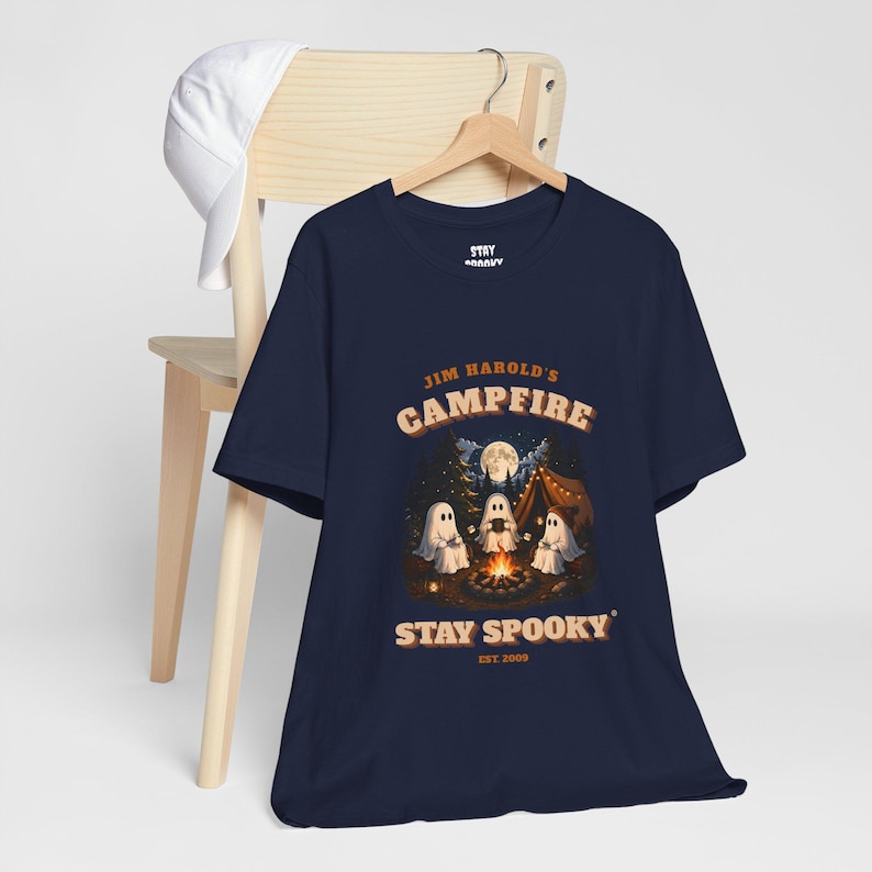 Ghost Campfire Shirt, Jim Harold's Campfire Shirt, Stay Spooky Shirt, Ghost Shirt, Campfire Shirt, Spooky T-Shirt imagen 17